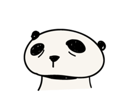 Long panda Kiyo sticker #5778083