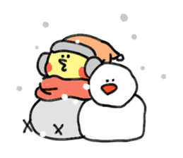 cockatiel and Java sparrow(surreal) sticker #5778249