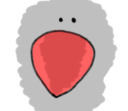 cockatiel and Java sparrow(surreal) sticker #5778252