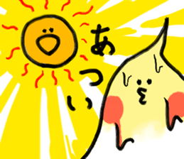 cockatiel and Java sparrow(surreal) sticker #5778280