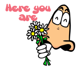 The Nose (English ver.) sticker #5778850