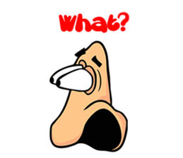 The Nose (English ver.) sticker #5778869