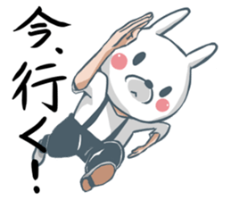 The rabbit head boy sticker #5778899