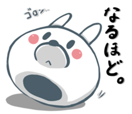 The rabbit head boy sticker #5778919