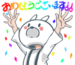 The rabbit head boy sticker #5778921