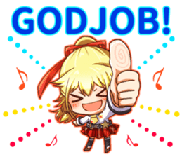 Kawaii store manager! Ise Satsuki-chan! sticker #5778944