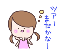idol otaku chan sticker #5779444