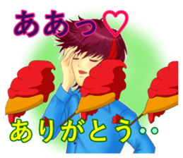 mayokecha system men and women sticker #5779717