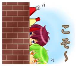 mayokecha system men and women sticker #5779720