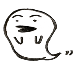 Ghost of Bakeo kun sticker #5779764