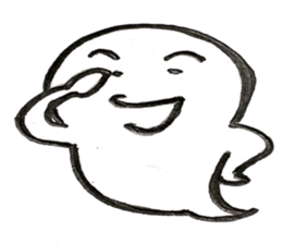 Ghost of Bakeo kun sticker #5779767