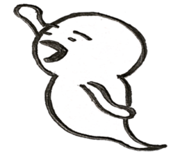 Ghost of Bakeo kun sticker #5779770