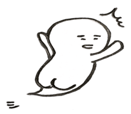 Ghost of Bakeo kun sticker #5779776
