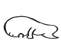 Ghost of Bakeo kun sticker #5779785