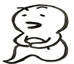 Ghost of Bakeo kun sticker #5779788