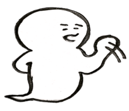 Ghost of Bakeo kun sticker #5779790