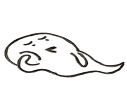 Ghost of Bakeo kun sticker #5779797