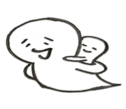 Ghost of Bakeo kun sticker #5779803