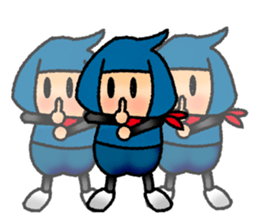 Shinobu,the goofy NINJA sticker #5780175