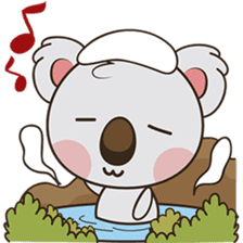 Kuruu the funny koala version 2 sticker #5780812
