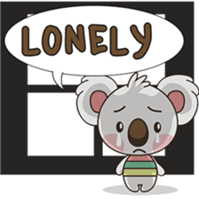 Kuruu the funny koala version 2 sticker #5780819