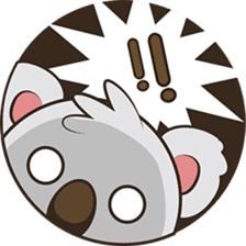 Kuruu the funny koala version 2 sticker #5780834