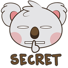 Kuruu the funny koala version 2 sticker #5780838