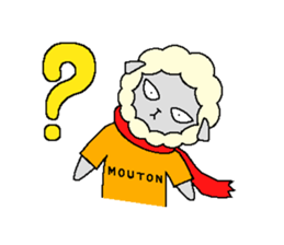 Mouton2 (Eng) sticker #5781970