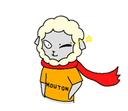 Mouton2 (Eng) sticker #5781986