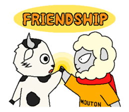 Mouton2 (Eng) sticker #5781994