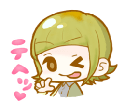 cutesy woman common woman cool woman sticker #5782244