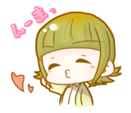 cutesy woman common woman cool woman sticker #5782246