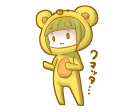 cutesy woman common woman cool woman sticker #5782248