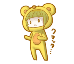 cutesy woman common woman cool woman sticker #5782248