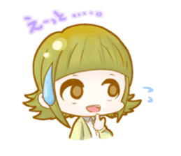 cutesy woman common woman cool woman sticker #5782249