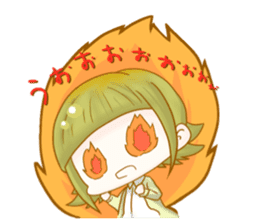 cutesy woman common woman cool woman sticker #5782251