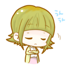 cutesy woman common woman cool woman sticker #5782253