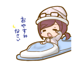 cutesy woman common woman cool woman sticker #5782259