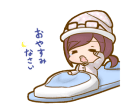 cutesy woman common woman cool woman sticker #5782259