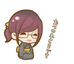 cutesy woman common woman cool woman sticker #5782260