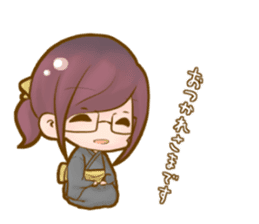 cutesy woman common woman cool woman sticker #5782260