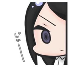 cutesy woman common woman cool woman sticker #5782272