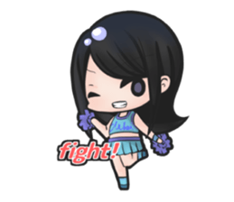 cutesy woman common woman cool woman sticker #5782277