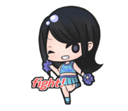 cutesy woman common woman cool woman sticker #5782277