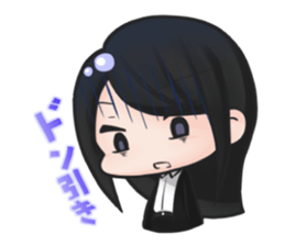 cutesy woman common woman cool woman sticker #5782280