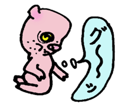 Pig of the gay of the mustache sticker #5782448