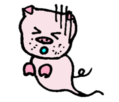 Pig of the gay of the mustache sticker #5782466