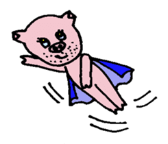 Pig of the gay of the mustache sticker #5782478