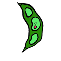 greenbean boy sticker #5782674
