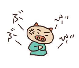 Pig`s life sticker #5782746